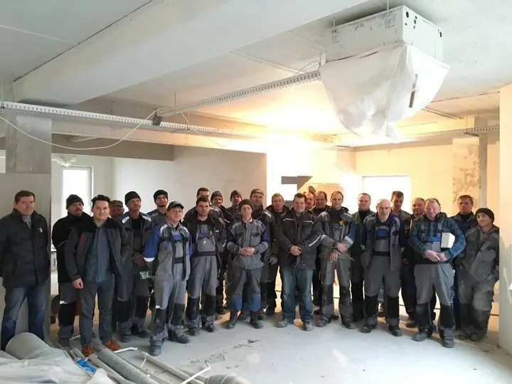 2017 · The team on site — Basanavičiaus St. B26